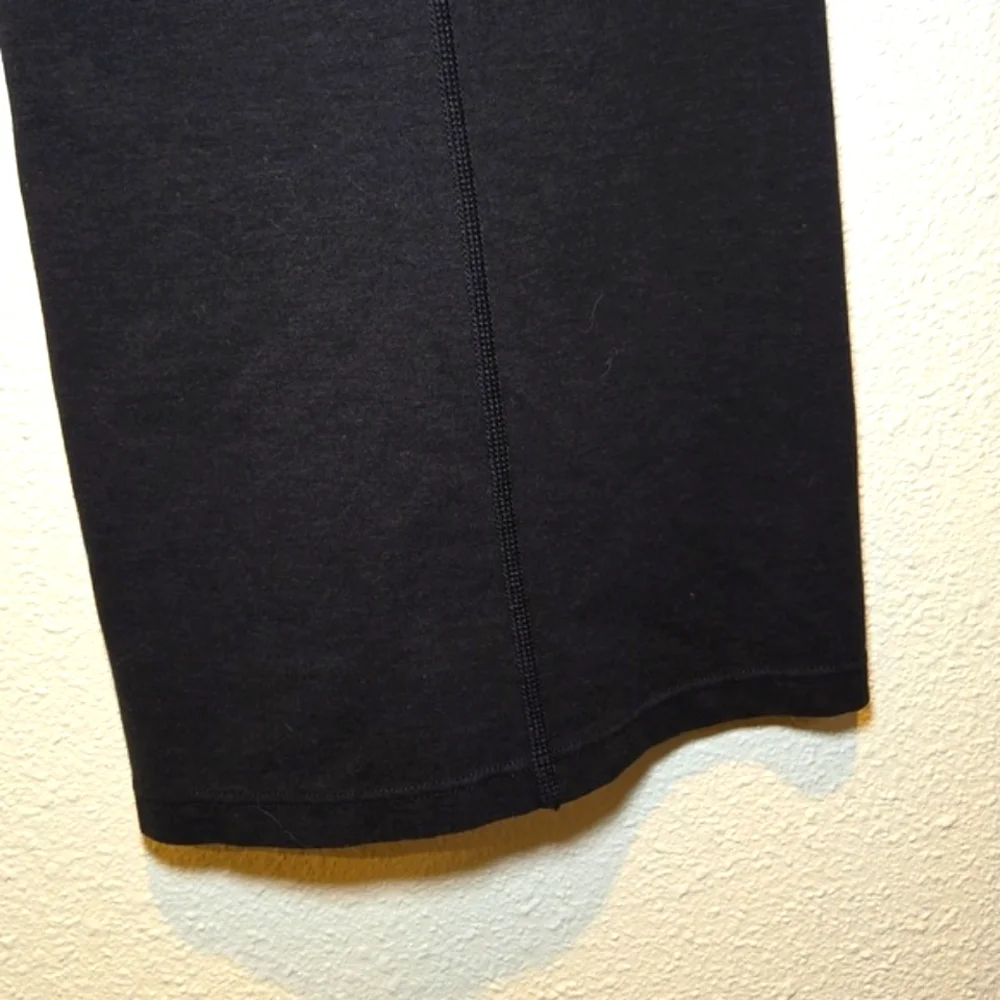 Spanx Slim-X Bagel Buster Flare Yoga Leggings Size Extra Large Black - Picture 4 of 10